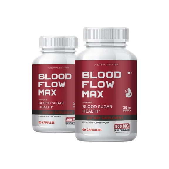(2 Pack) Blood Flow Max Capsules - Blood Flow Max Capsules