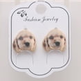 thumbnail image 2 of Spaniel Puppy Dog Stud Earrings for Women Ginger Lyne Collection, 2 of 5