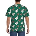 thumbnail image 2 of Naloa Gingerbread Snowman Cookies Men's T-Shirt Sport T-shirt Men's Basic Tee Casual Men's Shirt, Round Neck, Short Sleeves - X-Large, 2 of 5