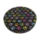thumbnail image 1 of Balery Colorful Paw Fundas de asiento para taburete de bar redondo de tela de terciopelo ajustables que protegen de arañazos y manchas para sillas de 14 a 17 pulgadas.-13 inch, 1 of 7