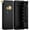 Black, variant on KAER 13-15 Biometric Gun Safe, Quick Access Assembled Gun Safe for Rifle and Pistol, Large Heavy-Duty Gun Cabinet for Shotgun with Removable Shelf & Gun Rack, Blue