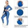thumbnail image 5 of VASLANDA Women Scrunch Butt Leggings High Waist Yoga Pants with Pockets Tummy Control Workout Running 4 Way Stretch Yoga Leggings, 5 of 6