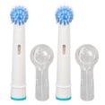 thumbnail image 2 of Recharge de Brosse à Dents, 2 Pcs Brosse à Dents Électrique Tête de Brosse à Dents Électrique Recharge de Brosse à Dents Têtes de Brosse Ultra Réactives, 2 of 8
