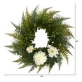 thumbnail image 2 of Nearly Natural Plastic Wreath, 23.00" (Assorted Colors), 2 of 3