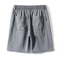 thumbnail image 5 of Bcfgryg Men's Fashion Shorts Summer Thin Of The Five Minute Pants Lesser New Casual Versatile Pants Men's Shorts Grey L, 5 of 5