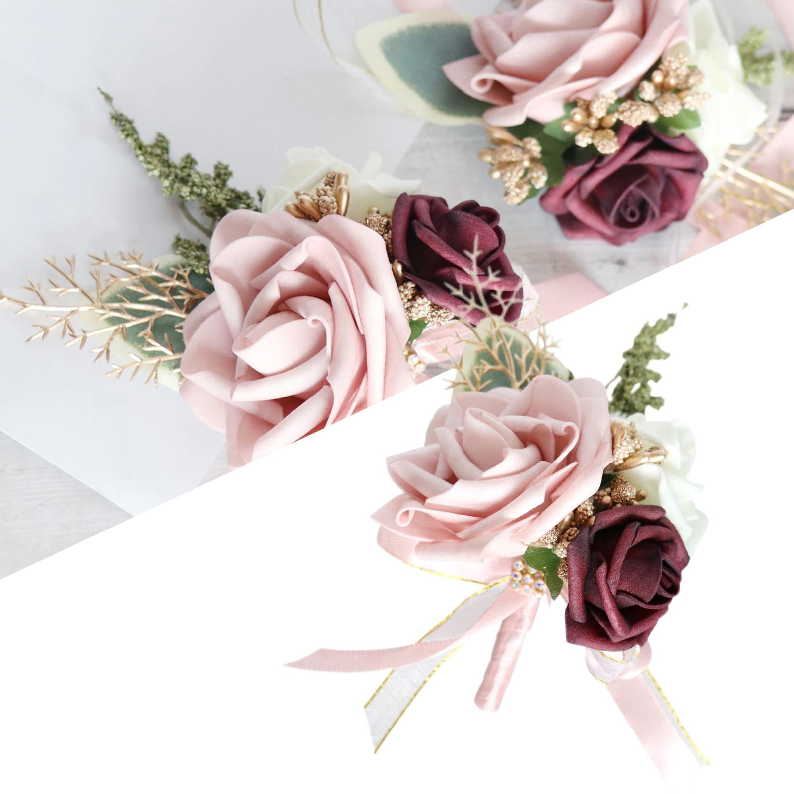 Wrist Corsages Floral Shoulder Corsages for Wedding,Corsages with