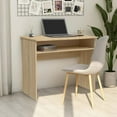 thumbnail image 1 of vidaXL Desk Sonoma Oak 90x50x74 cm Engineered Wood, 1 of 5