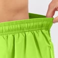 thumbnail image 5 of DDAPJ pyju Clearance Today! Mens Drawstring Running Shorts Solid Athletic Shorts Lightweight Quick Dry Workout Gym Shorts with Pockets Gold M, 5 of 7