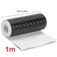 thumbnail image 3 of Fibra de carbono 3D Pasta de bricolaje Protector Puerta impermeable Borde de la puerta del automóvil Cinta anti-Srratch CAR Universal Side Mirror Protector Strip, 3 of 9