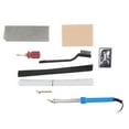 Plastic Welding Repair Kit White Black Plastic Rods Stainless Steel
