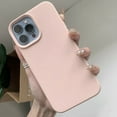 thumbnail image 1 of For iPhone 14 13 15 Pro Max Case Luxury Liquid Silicone Phone Case for iPhone 11 12 Pro Max XS XR 7 8 14 15 Plus Protection Case Pink For iPhone 14 Plus, 1 of 6