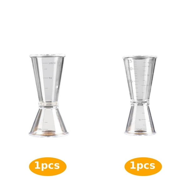 2pcs outdoor measuring glass / ounce cup mixing measurement (small