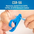 thumbnail image 5 of Jonard Tools TK-RJ45 Network Tool Kit for CAT5, CAT5E, and CAT6  Includes 6-in-1 Crimper RJ11 / RJ12 / RJ45, Punch Down Tool, Cable Stripper, and RJ45 & RJ12 Connectors, 5 of 6