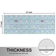 thumbnail image 5 of Kitchen Rugs Sets Of 2,Blue Christmas Tree Pattern Anti Fatigue Kitchen Mat Rugs Non Slip Washable,Decorative Kitchen Floor Mats for Kitchen,Sink,Laundry,17"X47", 5 of 5