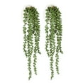 thumbnail image 5 of Dujiujun 1/4Pcs Artificial Lover Tears Succulents Plant 5 Forks Realistic Home Garden Indoor Outdoor Hanging Green Faux Pearls Senecio Rowleyanus Decoration, 5 of 8