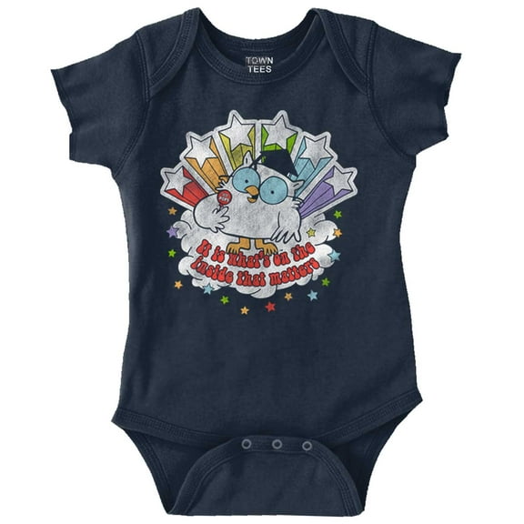 Retro Pride Whats Inside Matters Romper Boys or Girls Infant Baby Brisco Brands 12M
