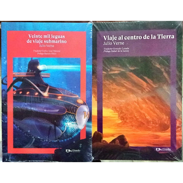 DUO: VEINTE MIL LEGUAS DE VIAJE SUBMARINO Y VIAJE AL CENTRO DE LA TIERRA