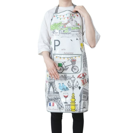 

RAY STAR Funny Apron with Pocket 28x32.3in Waterproof Apron for Men Women Kitchen Garden Decor