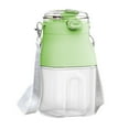 thumbnail image 2 of COM1950s Fruit Cups with Lid, Small Cups with Lids, Fruit Juicer Household Small Portable Multifunctional Juicer Cup Wireless Electric Juicer Cup Portable Juicer, Stainless Steel Fruit Juicer, 2 of 6