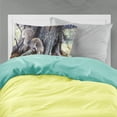 thumbnail image 2 of Carolines Treasures BDBA0260PILLOWCASE Grey Squirrels Around the Tree Fabric Standard Pillowcase, 2 of 2