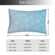 thumbnail image 2 of Balery Snowflake Snowing Funda de Cojín Estampada, Regalos para Mujeres, Regalos de Amor para Ella, Regalos para Novia o Esposa, Funda de Almohada-16"x24", 2 of 6