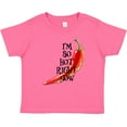 thumbnail image 3 of Inktastic I'm so hot right now Chili Pepper on Fire Boys or Girls Baby T-Shirt, 3 of 5