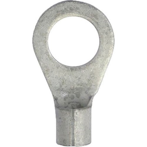 6 Ga. Ring Terminals, 5/8" Stud - (pack of 10)