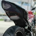 KITPIPI Universal Folding Motorcycle Tail Tidy Fenders Eliminator Plate