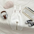 thumbnail image 2 of REDARER Soft Knit Baby Overalls Jumpsuit with Adjustable Straps for Girls and Boys Autumn Outfit,Kids Clothing,Size:12-18 Months, 2 of 3