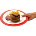 Scheam Paper Plate Holders with Snapin Grooves 10.6 inch Plastic Paper