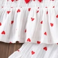 thumbnail image 7 of TOWED22 Baby Girls Summer Outfits 2pcs Set Sleeveless Tank Top and Casual Shorts Sets Clothing Solid Color Cotton Clothes for Toddler(White,12-18 M), 7 of 7