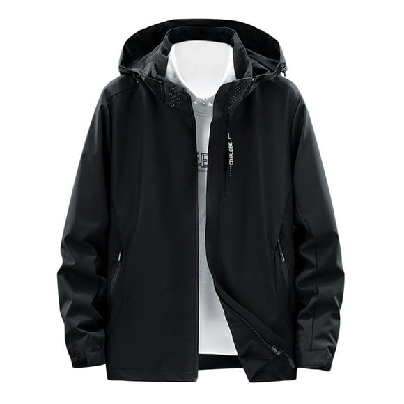 Mens Outdoor Jacket Men Windbreaker Jacket Lightweight Mens Jacket Windbreaker Jacket for Men Mens Big And Tall Jackets Lightweight Winter Jacket Mens Jackets with Hood Coats Mens Jacket