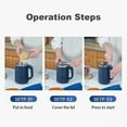thumbnail image 6 of Electric Grinding Machine, 304 Stainless Steel Blade, Household Small Grinder for Grains, Herbs, Spices, Coffee, Efficient Powder Grinding, 6 of 8