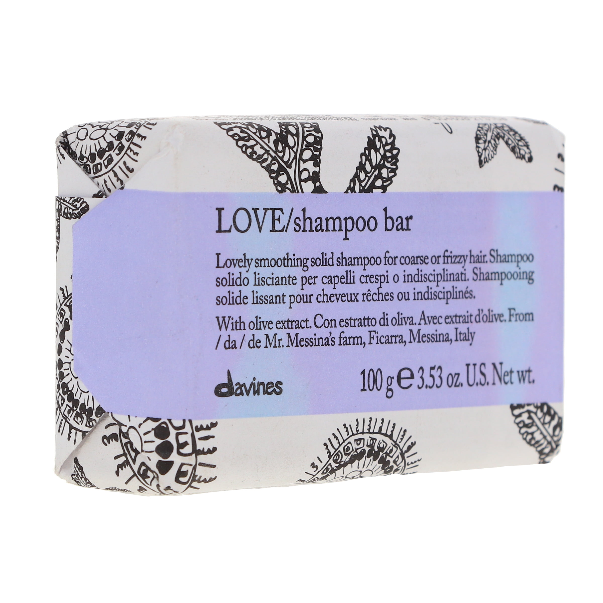 Davines LOVE Smoothing Shampoo Bar 3.53 oz