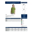 thumbnail image 2 of Port Authority L800 Ladies EZCotton Pique Polo Shirt - Iron Grey - X-Large, 2 of 2