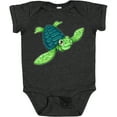 thumbnail image 3 of Inktastic Sea Turtle with Swirls Boys or Girls Baby Bodysuit, 3 of 5
