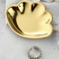 thumbnail image 4 of Jewelry Tray Jewelry Dish, Loetky Gold Tray Decorative Vanity Countertop Tray, Decorative Organizer For Perfume Ring Makeup Key Holder Home Organizers, 4 of 7