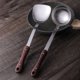 thumbnail image 2 of Cucharas de sopa Cuchara Sartén para sopa Pala Utensilios de cocina seguros Cubiertos Cucharón para servir Cuchara de cocina Cuchara de madera, 2 of 6
