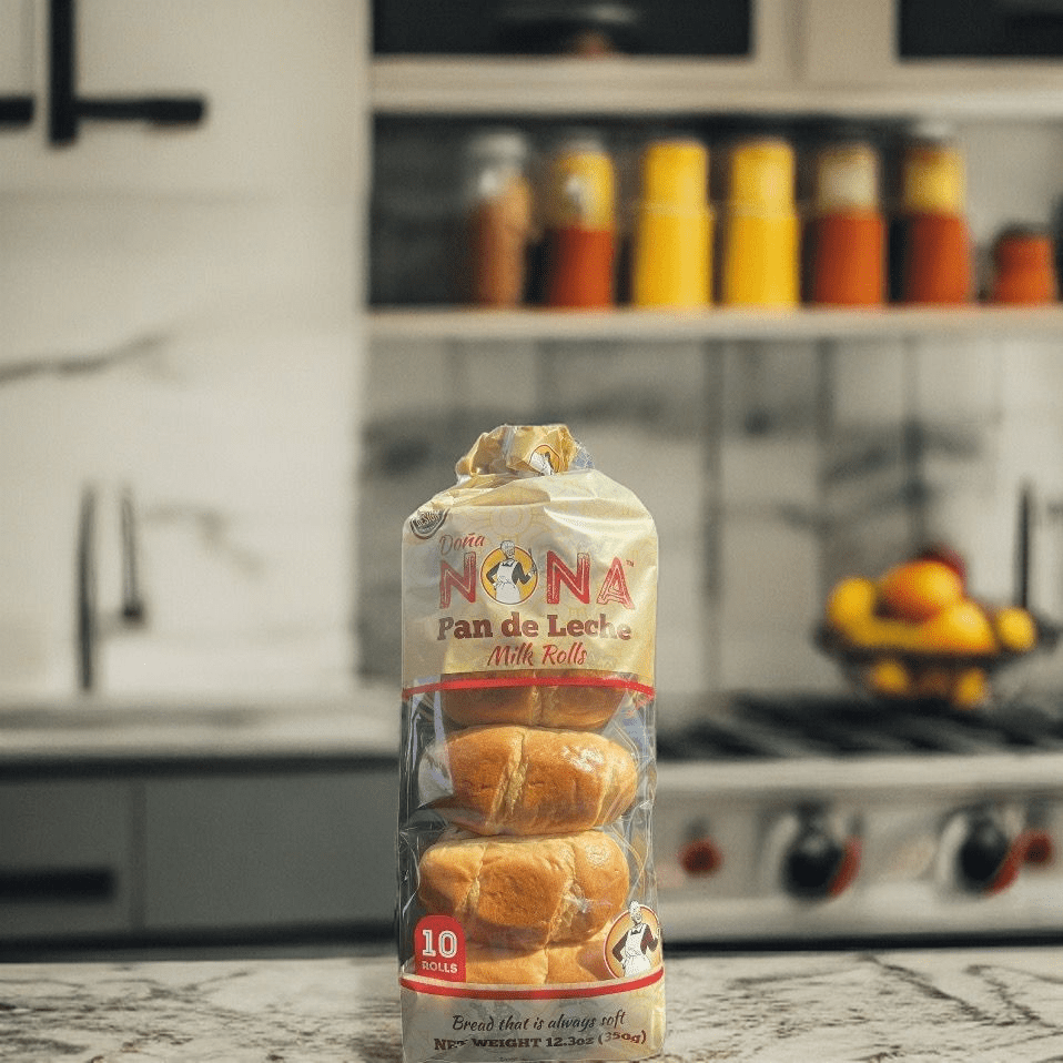 Dona Nona, Wheat rolls, 10 Milk Rolls at 12.3 oz. Better Bread, Simple Real Ingredients