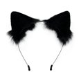 thumbnail image 1 of Diademas de peluche Apooke con orejas de gato, diademas con orejas de gatito, tocados para fiestas, 1 of 8