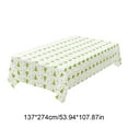 thumbnail image 3 of Grrvtrz Christmas Snowflake Plastic Party Tablecloth Decoration Disposable Plastic Tablecloth Rectangular Tablecloth Suitable for Christmas Party Decoration,Holiday Products,Christmas Gifts, 3 of 7