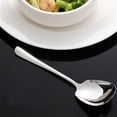 thumbnail image 1 of QTOCIO Hardwearing Stainless Steel Serving Spoon with Ergonomic and Comfortable Grip Great for Cooking Dining and Everyday Kitchen Use, 1 of 6