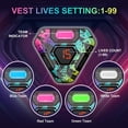 thumbnail image 4 of Set de Laser Tag con diseño de Winyea Tag Cyberpunk con 4 pistolas y chalecos, 4 of 7
