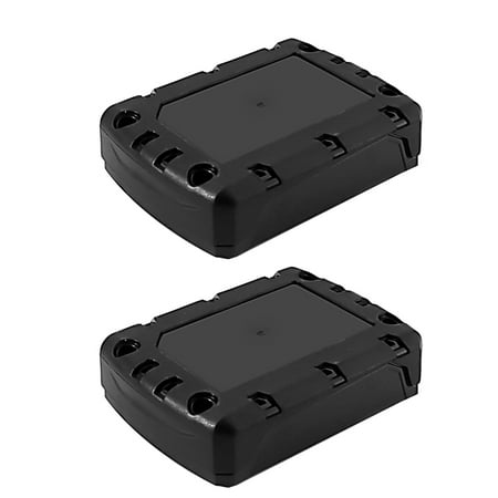

M12 Battery Plastic Case Replacement for Milwaukee M12 48-11-1850 48-11-1840 48-11-60 48-11-1802 Battery 3.0Ah-6.0Ah M12 Battery Case Repair M12 Battery Protective Cover