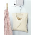 thumbnail image 3 of Whitmor Canvas Clothespin Bag Hanging Storage Organizer - Natural - Adult Use, 3 of 7