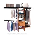 thumbnail image 1 of Closet Total PLAYCON 7 Entrepaños 2 Cajones 242 cm Color Tzalam Tzalam, 1 of 9