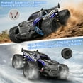 thumbnail image 6 of AUOSHI 1:14 Upgraded RC Car with Metal Drivetrain, 60MPH Brushless, Dual 3S Batteries 70 Min Run Time, Waterproof 4WD Remote Control Truck, Cooling Fan, Heat Sink & LED Lights, Gift for Teens & Adult, 6 of 10