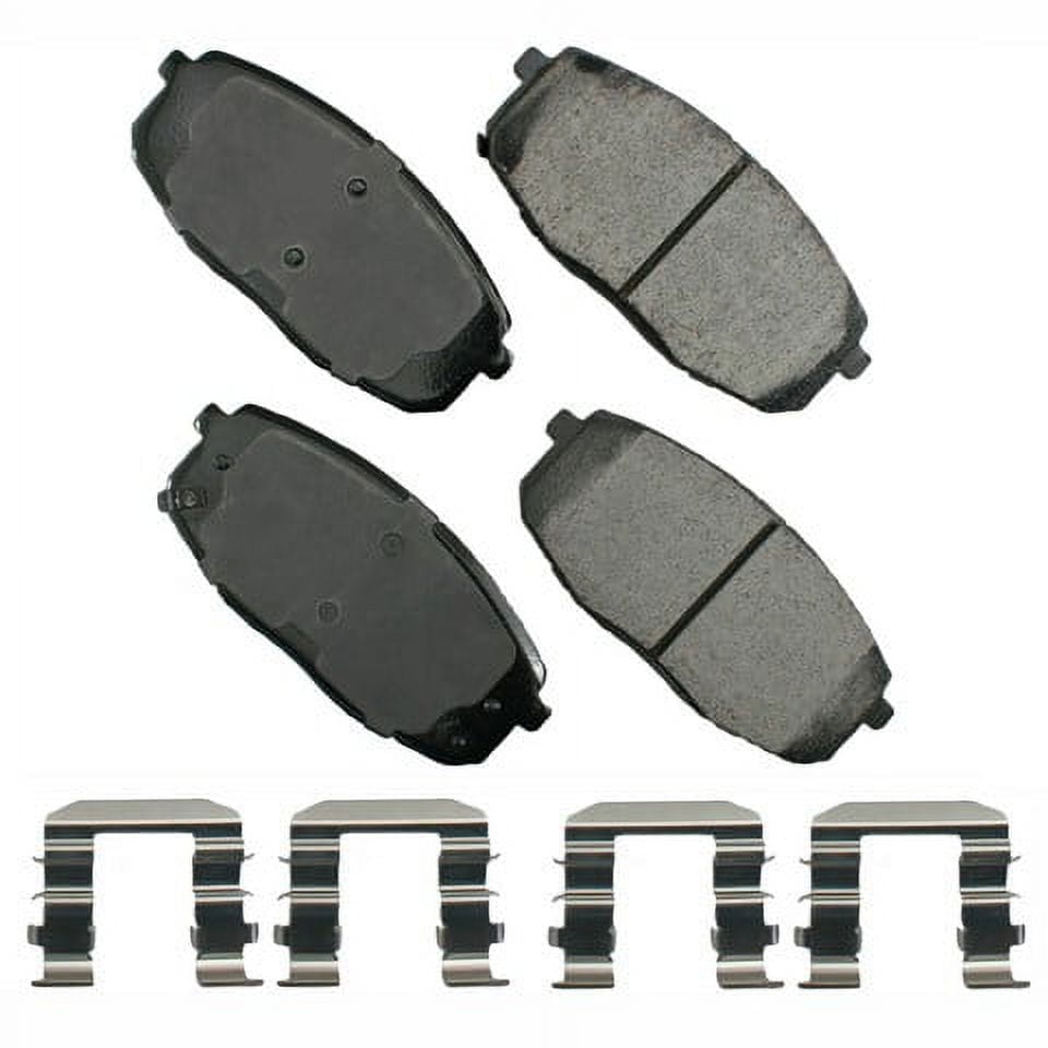 Akebono ACT1397A ProACT Ultra Premium Ceramic Pads Fits select: 2013-2016 KIA SOUL