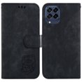 thumbnail image 2 of Compatible avec Samsung Galaxy M33 5G Étui Portefeuille à Rabat Tigre Mignon en Relief avec Porte-Cartes, 2 of 5