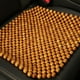 thumbnail image 4 of Cojín de asiento de coche con cuentas de madera, transpirable y ventilado, funda para asiento de camión de 43 x 43 cm, 1 unidad Yulucky, 4 of 8